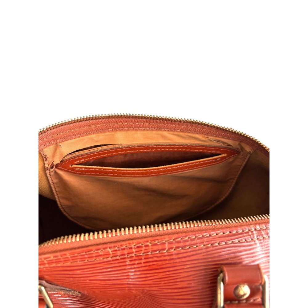 Louis Vuitton Speedy 30 Kenyan Brown Epi Leather Vintage Satchel Bag 1985-2012 - Picture 10 of 12